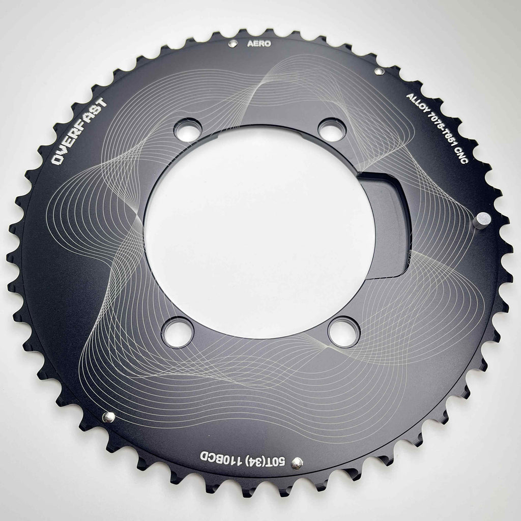 Overfast Aero Alloy Chainring 50T