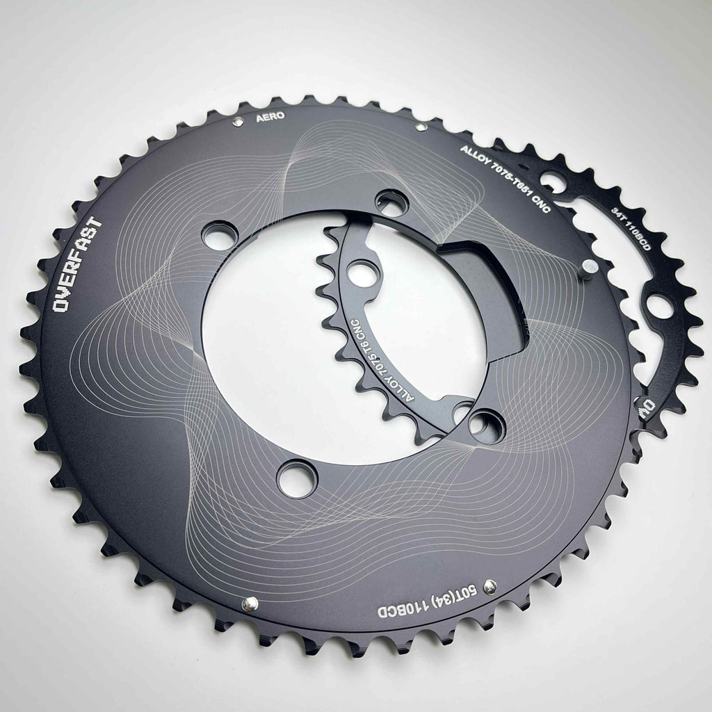 Overfast Aero Alloy Chainring