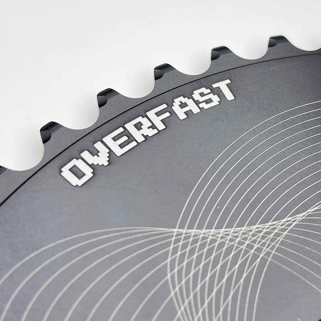 Overfast Aero Alloy Chainring logo