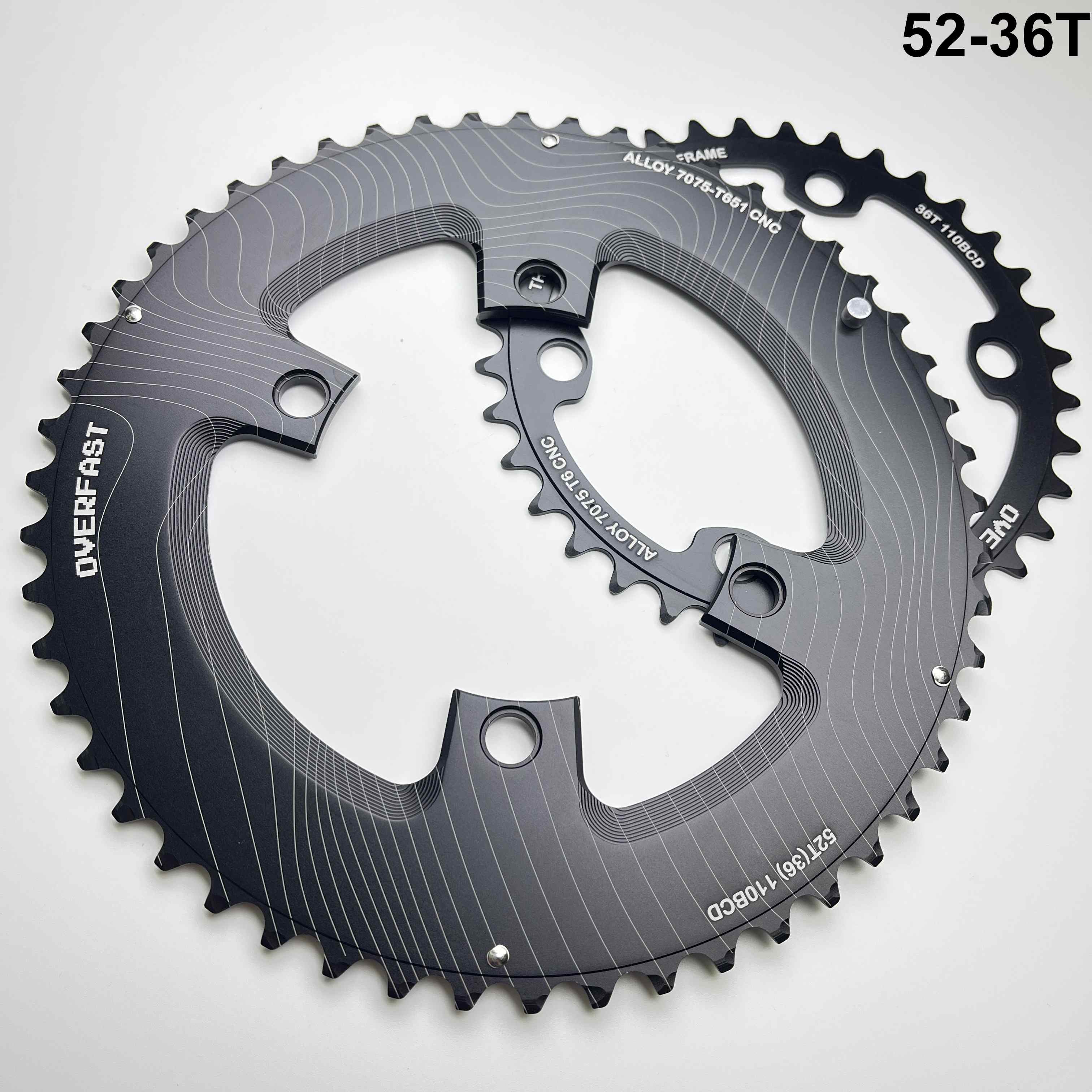 Overfast Lightweight Alloy Chainring