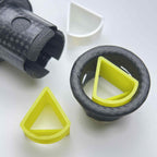 Overfast Carbon Bar End Plugs aero cover