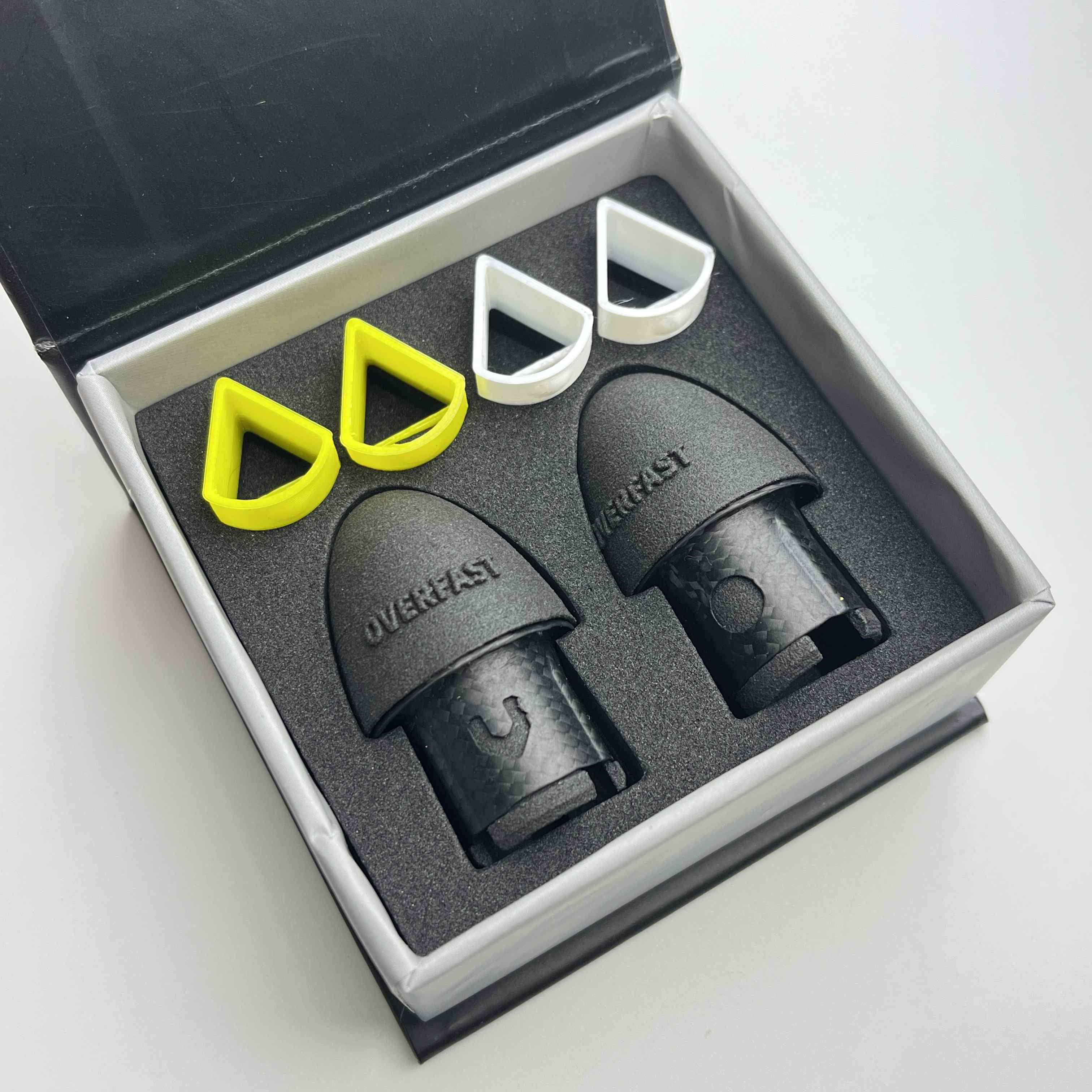 Overfast Carbon Bar End Plugs aero set