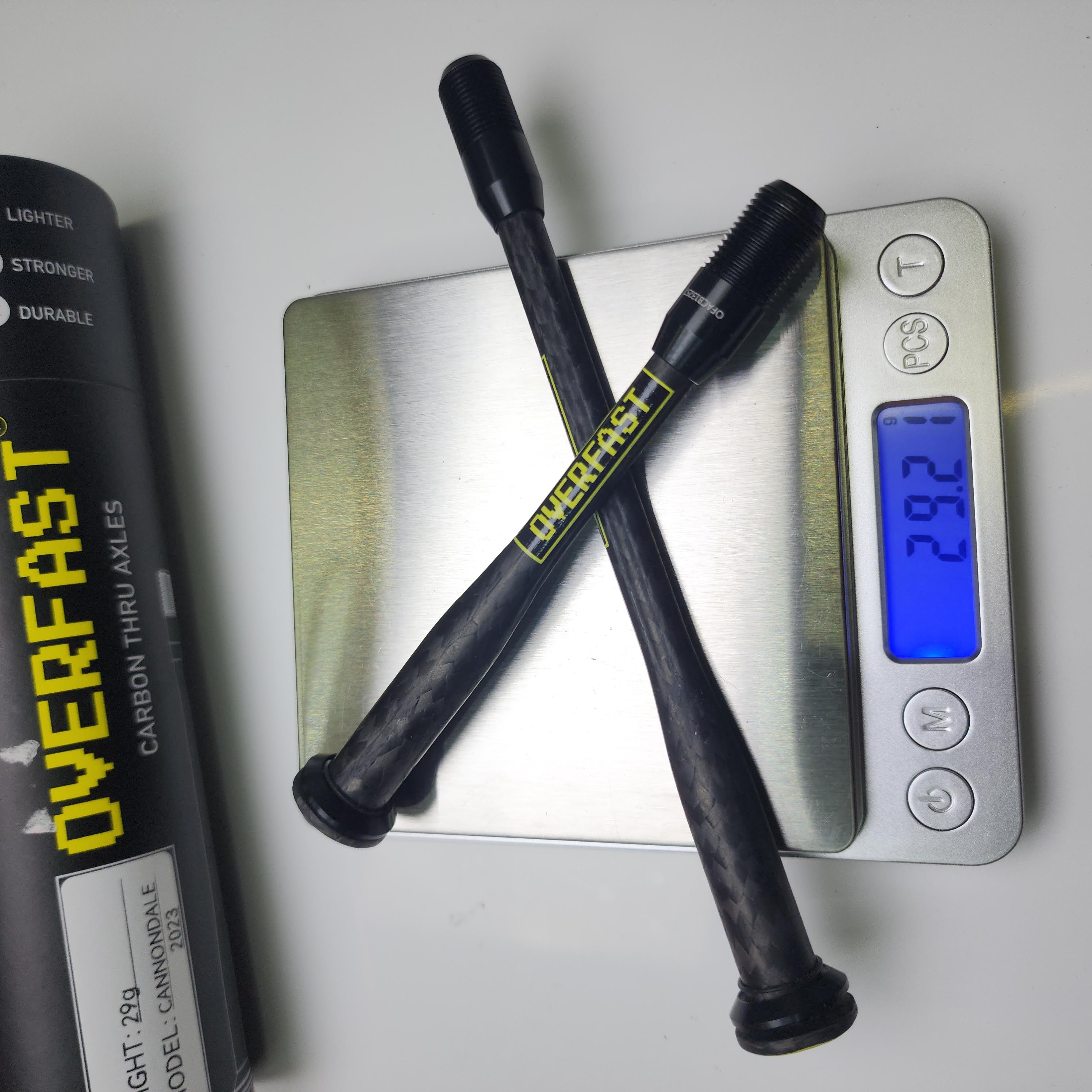 Overfast Carbon Thru-Axles